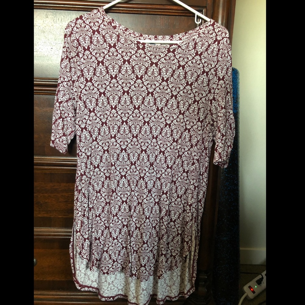 Paisley Tunic w/side slit
